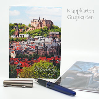 Klappkarten, Grukarten - Marburg-Impressionen.de
