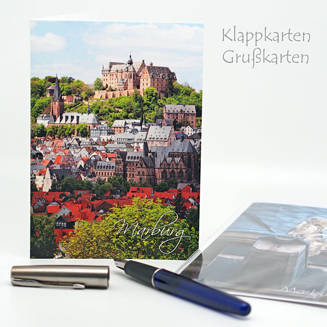 Klappkarten - Marburg-Impressionen.de