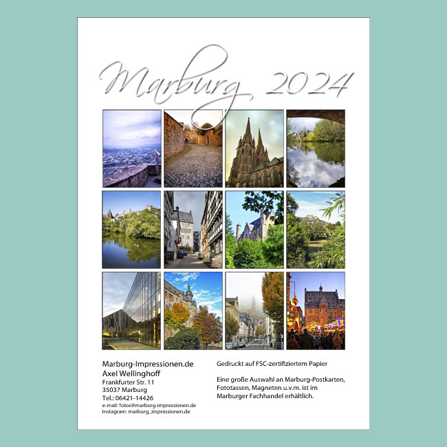 Marburg Fotokalender 2024